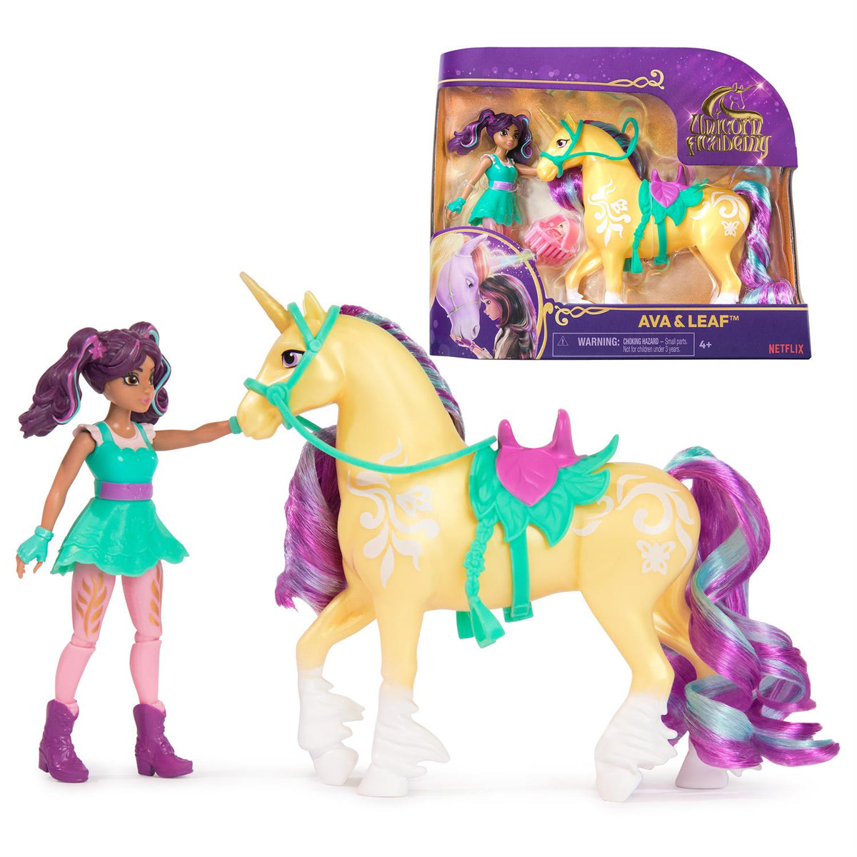 Unicorn Academy Ava and Leaf Set | Netflix Toy – The Country