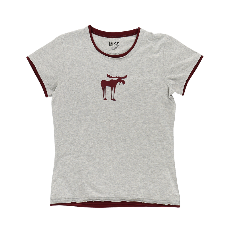 Funky Moose Fitted T-Shirt - - The Country Christmas Loft