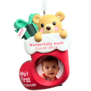 Wonderfully Made Baby's First Christmas 2025 Photo Frame Hallmark Ornament