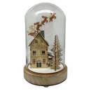 Illuminated Winter Village Domes -