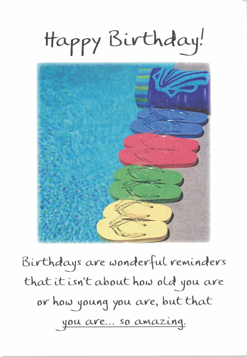 Birthdays Are Wonderful Reminders - Greeting Card - The Country Christmas Loft