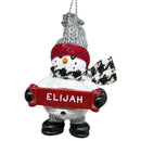Cozy Snowman Ornament (Letters A - F) -