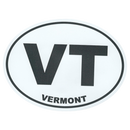 Large Flex Magnet - B/W Vermont Euro - Magnets - by Sticker Cabana