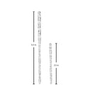 Clear Glass Icicles Ornaments