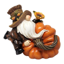 Harvest Gnome on a Gourd -