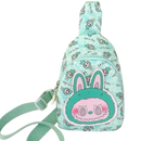 Children's Labubu Crossbody Bag - Green