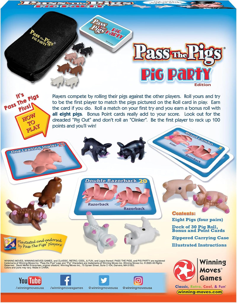 Pass The Pigs Pig Party Classic Party Game