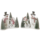 Snowman Family Figurine -