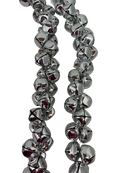 70 Inch Metal Jingle Bell Garland - Silver - Christmas >> Garland - by Gerson - view 2