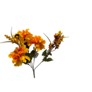 12 inch Faux Mixed Marigolds With Berries Bush - Home & Living >> Artificial Flowers - by Gerson
