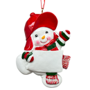 Snow Kid Ornament - Boy - Flap Hat