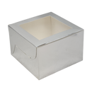 Square Cookie Box - 2 Pack - Silver