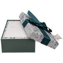 Gift Box for Gift Cards - 5" x 3.75" - Cream Wildflower & Teal