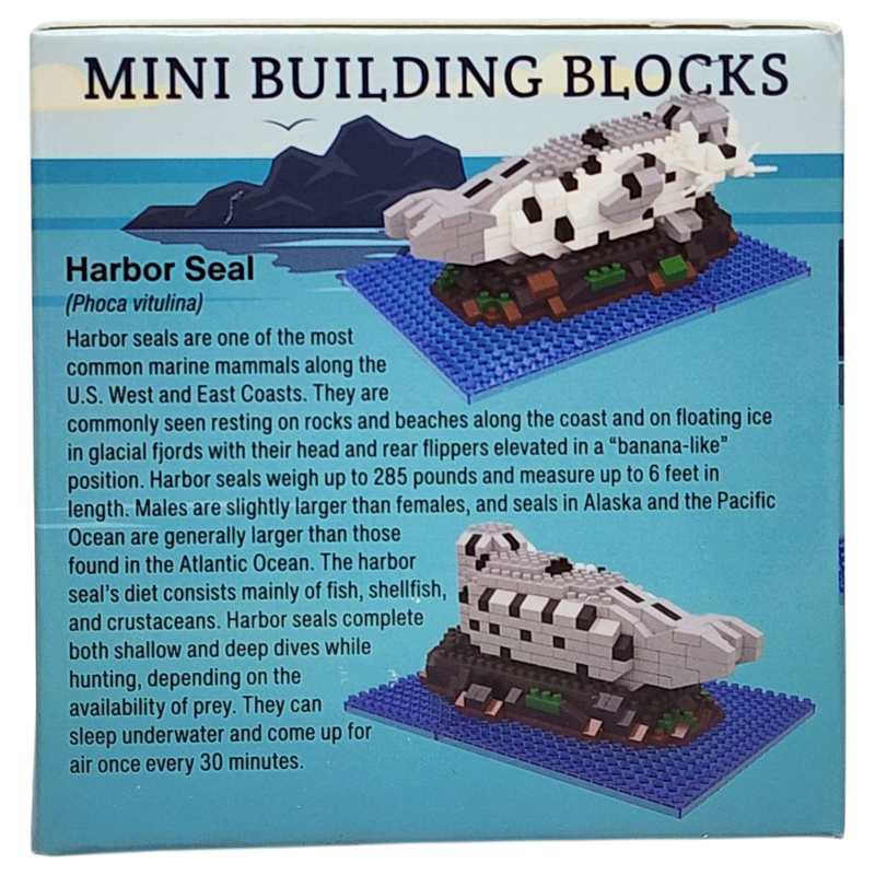 Mini Building Blocks - Harbor Seal