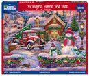 Bringing Home The Tree - 1000 Piece Jigsaw Puzzle