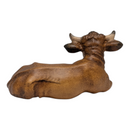Wood Carved Ox for Nativity - 10cm - Maple - Nativity - by Dolfi - view 2