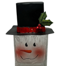 Snowman Tealight Candle Holder