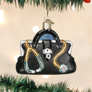 Black Doctor's Bag Glass Ornament - Christmas >> Ornaments >> Occupational - by Old World Christmas - view 3