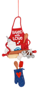 Baked With Love Ornament - Christmas >> Ornaments >> Craft and Hobby - by Midwest