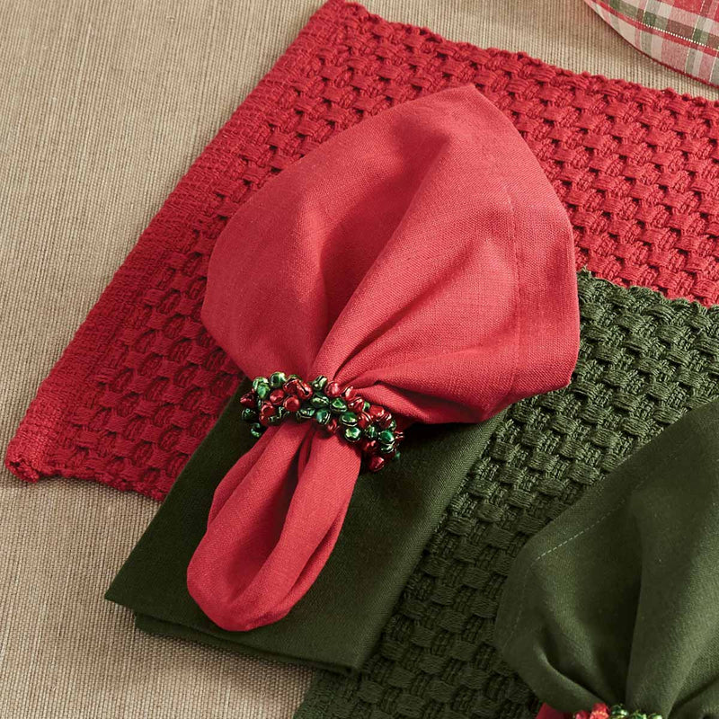 Chadwick Red Napkin - The Country Christmas Loft