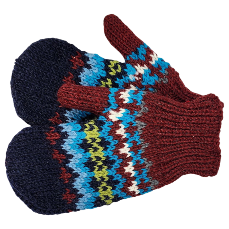 Yeti Fleece Lined Mitten - Horizon
