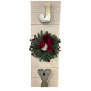 Joy With Wreath Wall Hanging