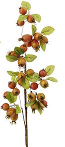 Berries Stem - 31 Inch - Orange - Home & Living >> Artificial Flowers - by Teters - view 2