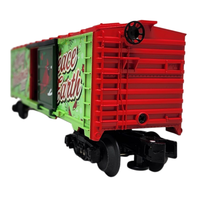 Christmas Box Car - O-27 Gauge