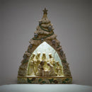 Woodland Tree Nativity Diorama - Christmas >> Nativity - by Jim Shore - view 2