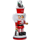 15 inch Coke Nutcracker With Polar Bear - Nutcrackers - by Kurt Adler