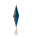 Peacock Design 10 Point Star Treetop - Christmas >> Tree Toppers - by Kurt Adler - view 4