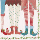 Elf Stockings Paper Cocktail Napkins