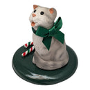 Singing Cat - Silver Tabby - Byers Choice - by Byers Choice - view 5