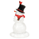 Cardinal Christmas Snowman - Christmas >> Villages >> Accessories - by Department 56 - view 4
