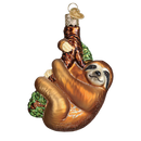 Sloth Glass Ornament