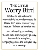 The Little Worry Bird Charm - Gift Shoppe >> Jewelry >> Charms and Worry Stones - by Ganz - view 3