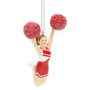 Cheerleading Ornament - Pom Pom Leap - Sports - by Gallerie II
