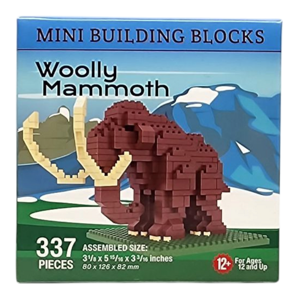 Mini Building Blocks - Wooly Mammoth – The Country Christmas Loft