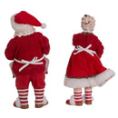 Fabriche Mr. and Mrs. Claus Dessert Set - 2 Piece Set - Christmas >> Figurines >> Santa Claus - by Kurt Adler - view 2