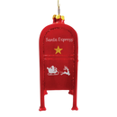 Letters For Santa Mailbox Glass Christmas Ornament - Christmas >> Ornaments >> Glass - by OrnamentallyYou - view 2