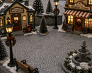 Grey Pavement Texture Sheet for Village Streets - 12 x 8 Inch