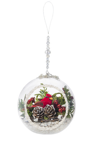 Cardinal Terrarium Ornament
