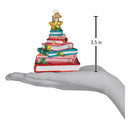 Book Club Tree Glass Ornament - Christmas >> Ornaments >> Craft and Hobby - by Old World Christmas - view 4