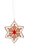 Frosted Snowflake Cookie Ornament -