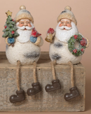 Santa Resin Shelf Sitter -