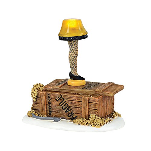 Leg Lamp Lit Accessory Figurine - The Country Christmas Loft