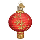 Chinese Lantern Glass Ornament