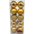 Shatterproof 10 pack Ornaments – 50mm - - Christmas >> Ornaments >> Shatterproof - by Kurt Adler - view 2