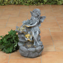 Blossom Fairy Lighted Garden Fountain - Home & Living >> Garden - by Gerson - view 2