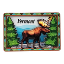 Glossy Layered Magnet - Vermont Moose
